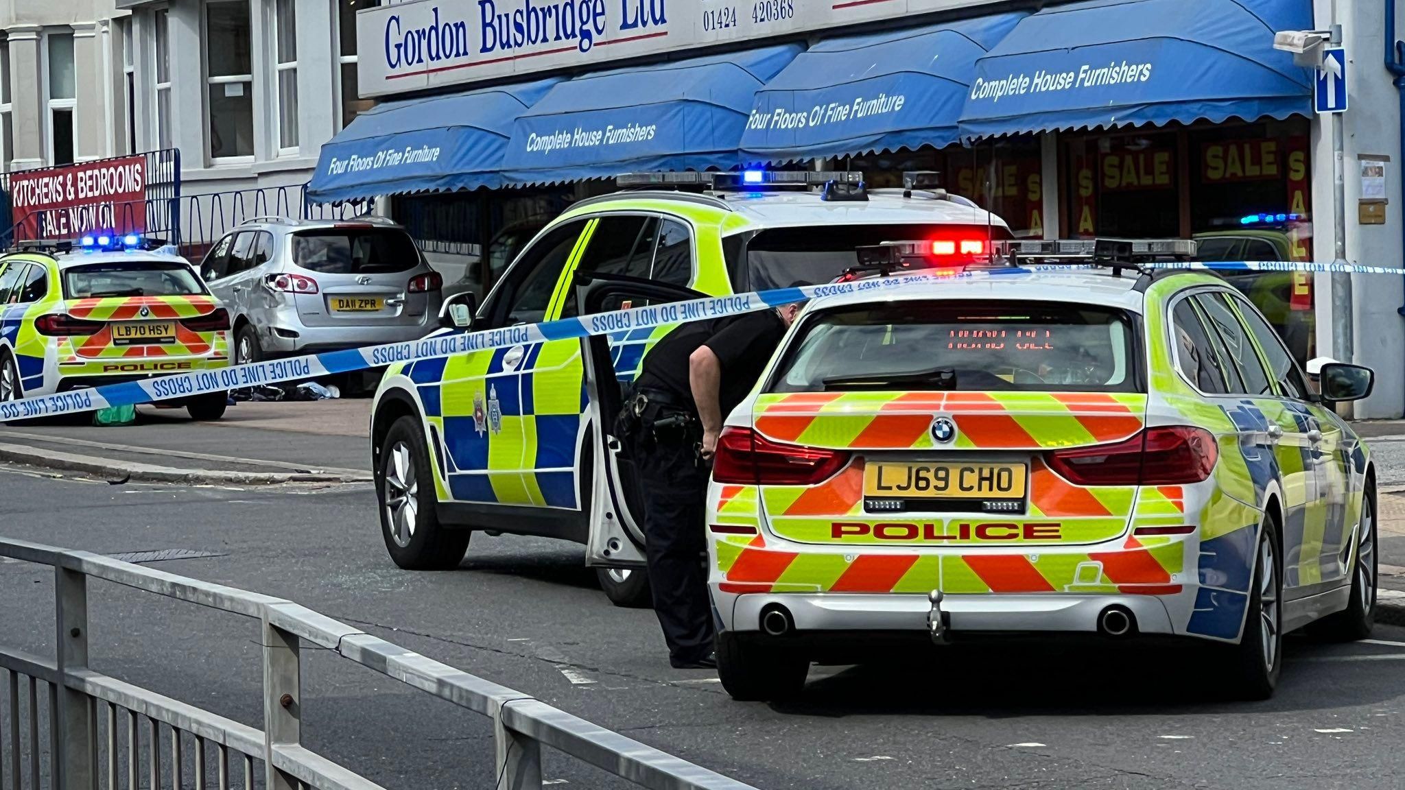 Police at scene