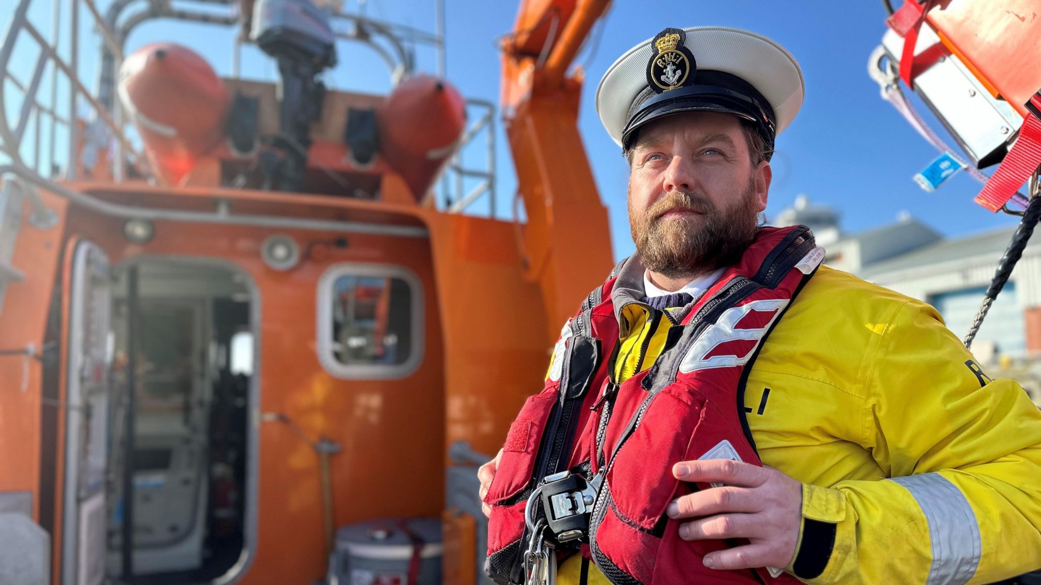Mark Taylor, deputy coxswain at the Tynemouth lifeboat