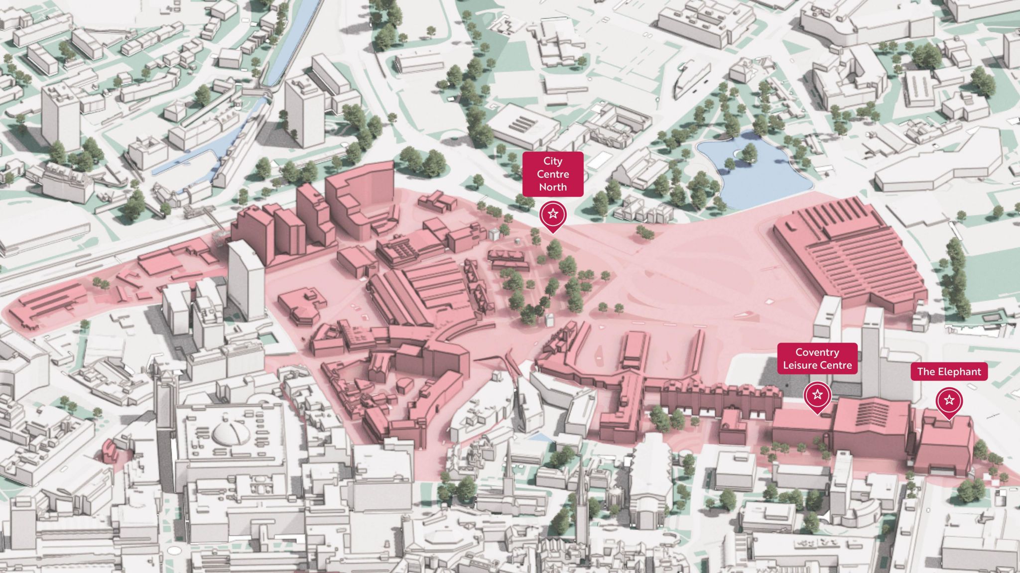 Map of the proposed regeneration scheme
