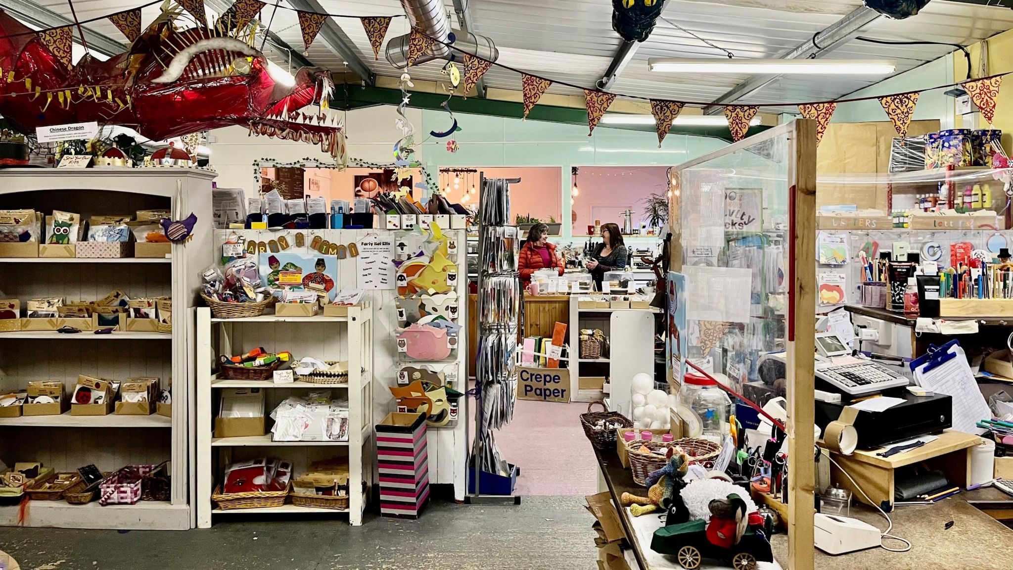 Inside Wiltshire Scrapstore