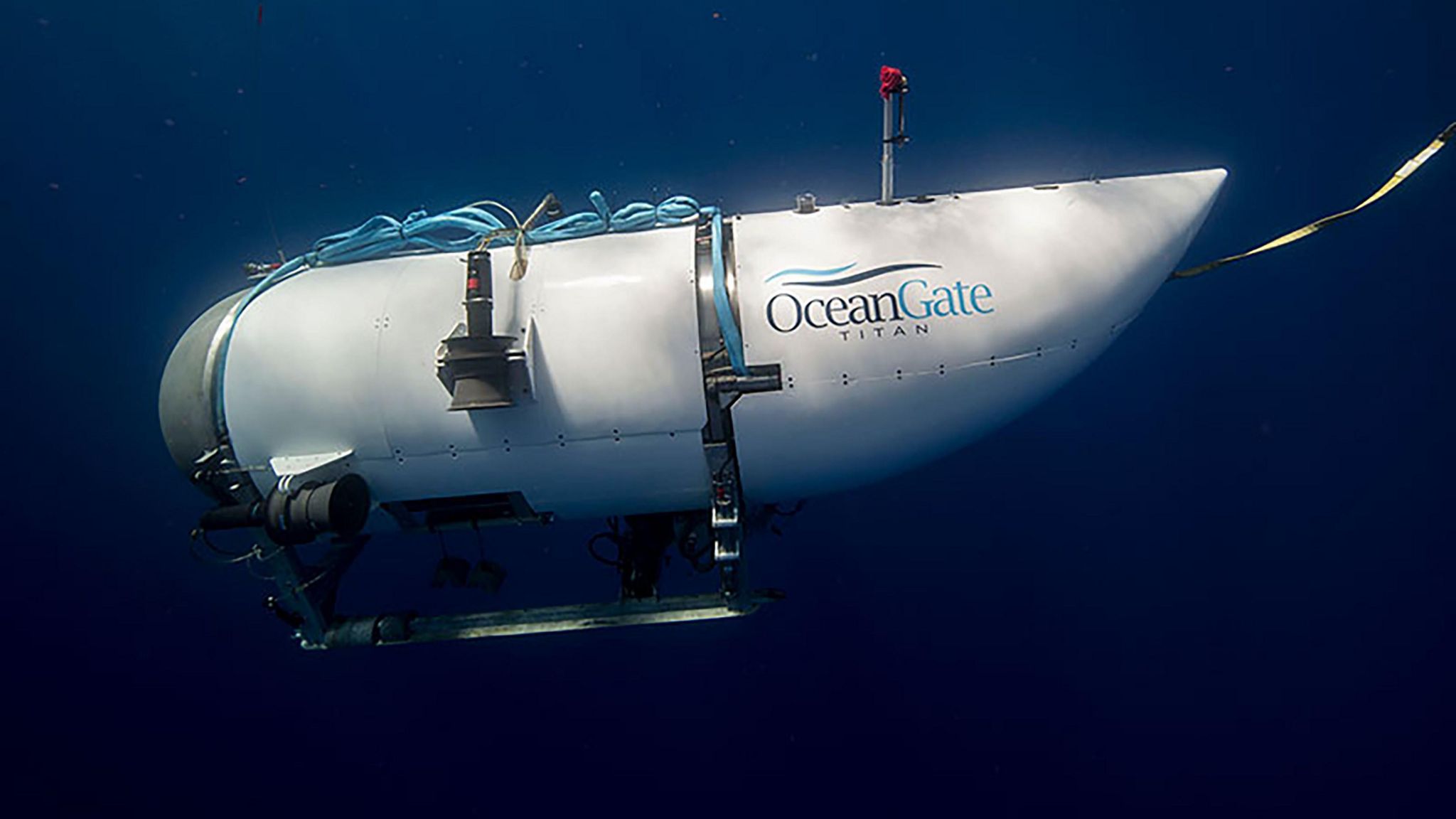 Titan submersible during dive