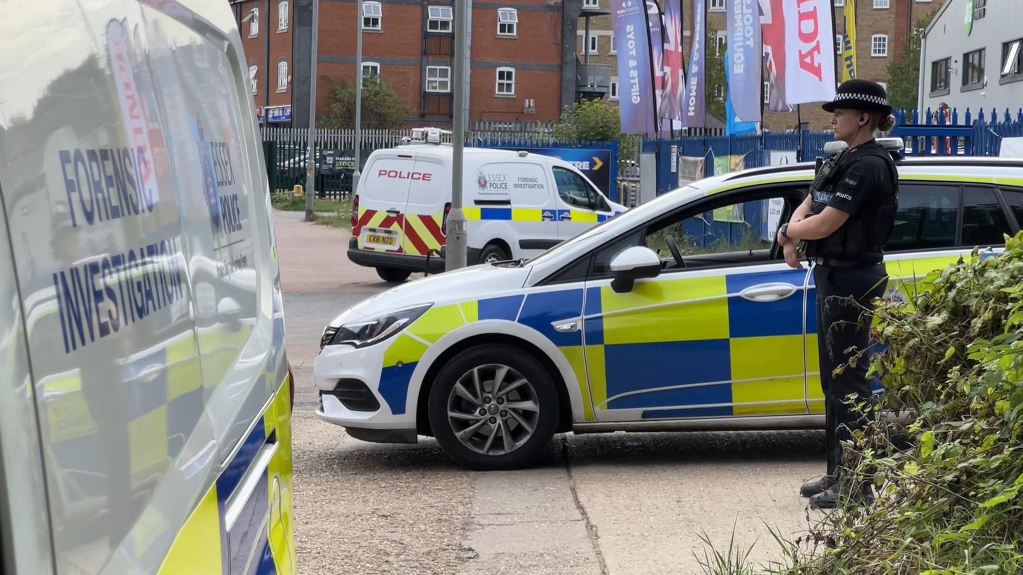 Colchester Distillery Lane murder: Accused pleads not guilty - BBC News