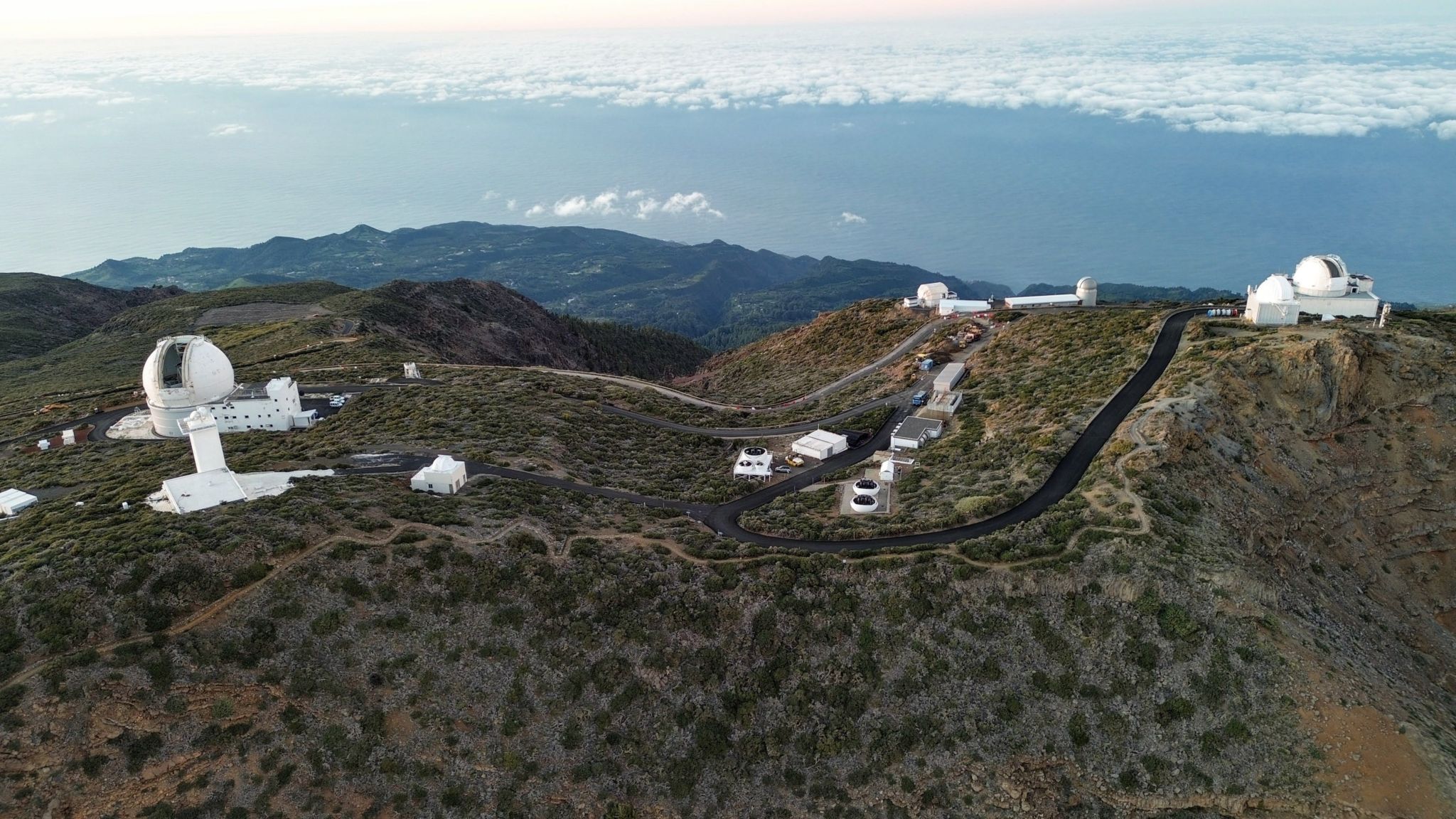 An observatory on La Palma