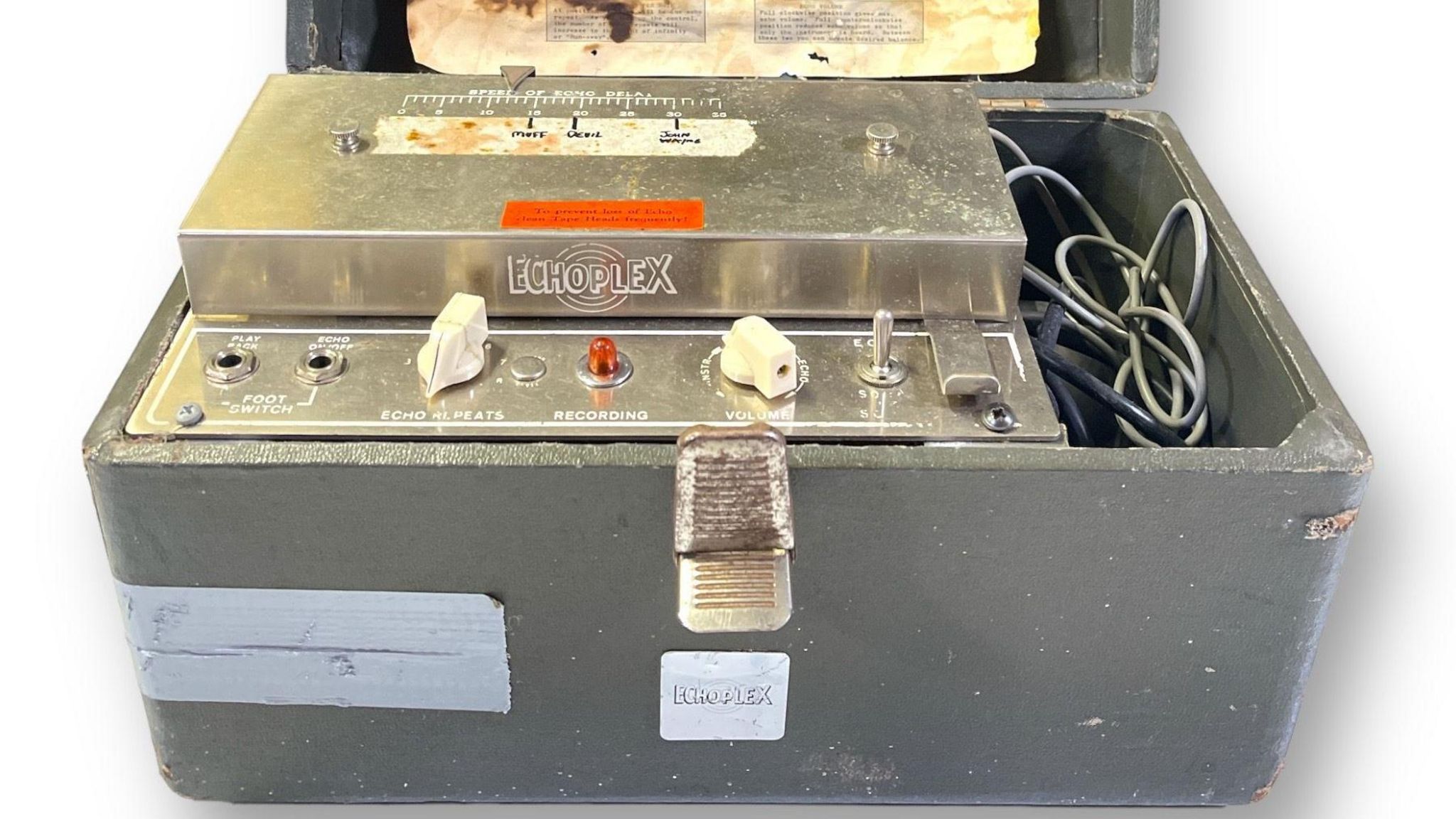 John Martyn's Echoplex amplifier