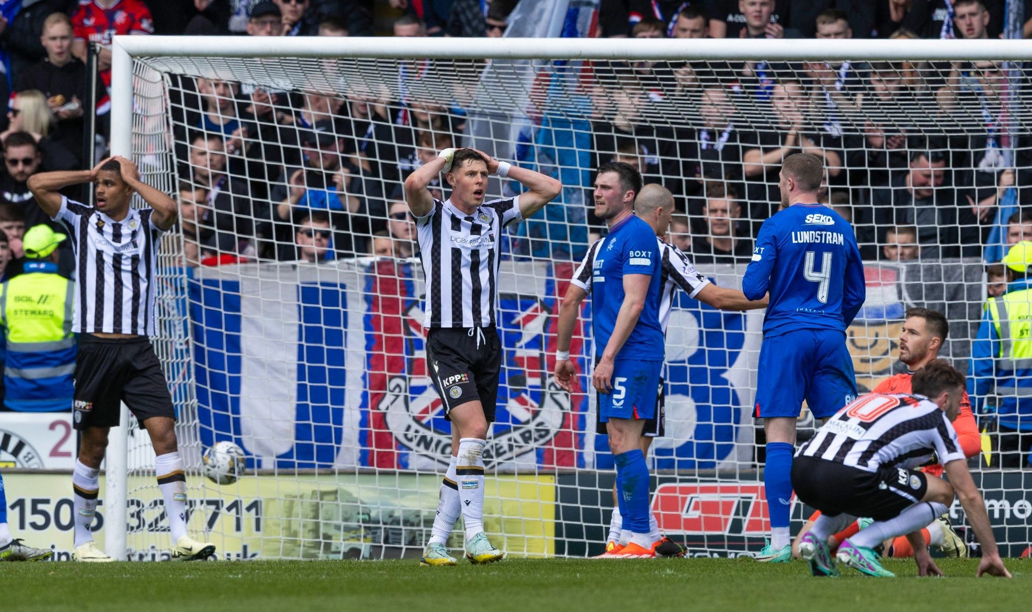 St Mirren are left frustrated against Rangers