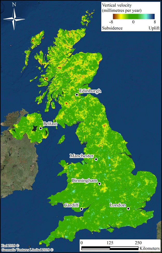 map of london uk Map Records Uk S Small Ups And Downs Bbc News map of london uk