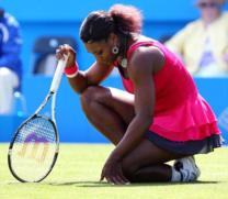 serena williams cold towel