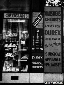A chemists shop from 1955