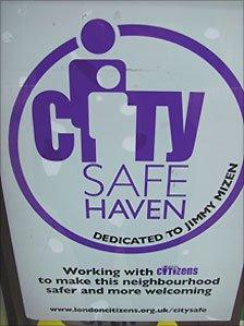 CitySafe sticker