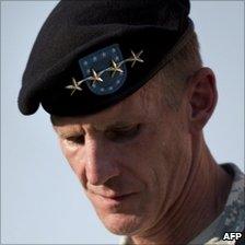 General Stanley McChrystal, July 23 2010, in Washington