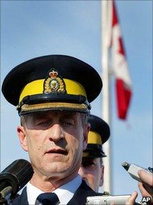 Royal Canadian Mounted Police Chief Superintendent Marty Cheliak