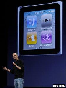 Steve Jobs at keynote
