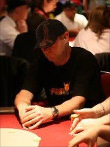 Poker player Tom Broadbent