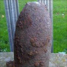 WWII shell
