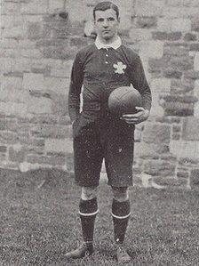 Willie Llewellyn, part of the 1905 Wales rugby team which beat New Zealand