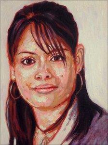 Portrait of Melissa Gonzalez Luna, by Andres Basurto