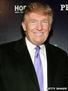Donald Trump, pictured on 10 November, 2010, in New York