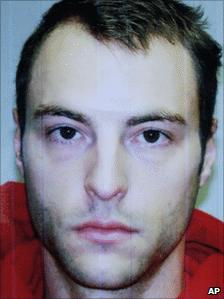 Matthew Hoffman, in a booking photo from the Knox County sheriff's office