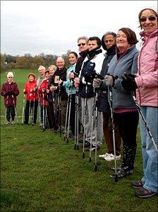 Nordic walkers