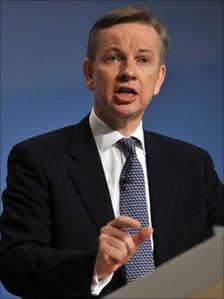 Education Secretary Michael Gove