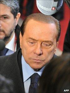 Italian Prime Minister Silvio Berlusconi (4 Feb 2011)