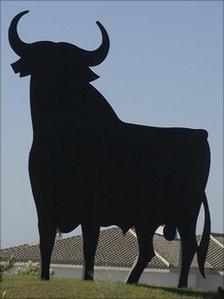 Osborne Bull in Spain