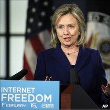US Secretary of State Hillary Clinton, 15 Feb 2011
