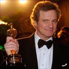 Colin Firth at the Oscars