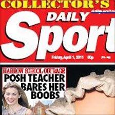 Daily Sport Collector's edition front page