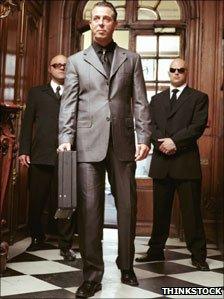 Two bodyguards