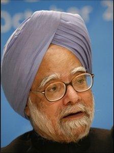 Indian prime minister Manmohan Singh