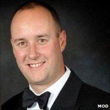 Lt Cdr Ian Molyneux, who was shot dead