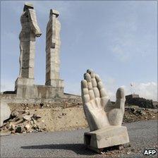 Statue of Humanity in Kars - photo 16 April