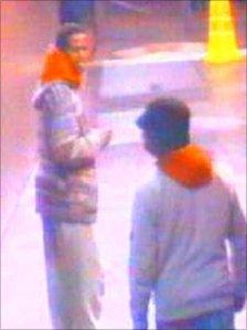 CCTV stills of Mohamed Abdi Farah(wearing hat) and Amin Ahmed Ismail