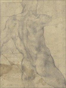 Michelangelo drawing for The battle of Cascina