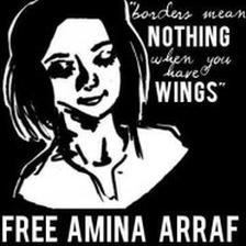 Image from the Facebook group, Free Syrian blogger Amina Arraf