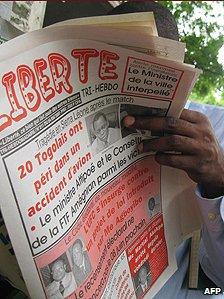 Togolese newspaper
