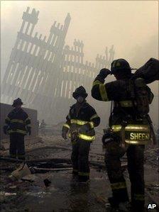 9/11: Lament to an American hero - firefighter's story - BBC News