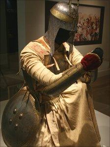 Sikh warrior outfit on show