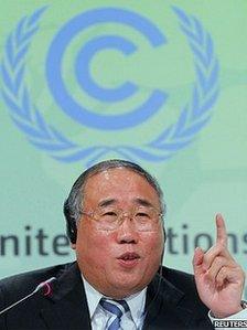 Xie Zhenhua, head of Chinese delegation (Image: Reuters)