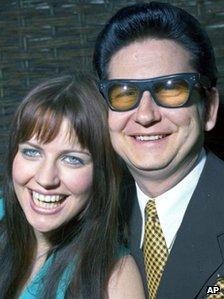 Barbara and Roy Orbison in 1969
