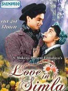Film poster showing actor Joy Mukherjee