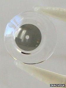 iOptik contact lens