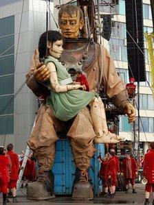 Giants in Liverpool