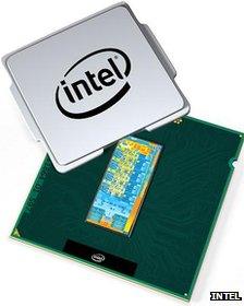 Graphic of Ivy Bridge processor
