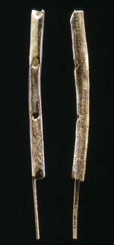 Mammoth ivory flute