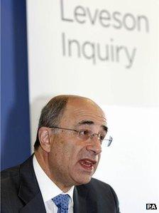 Lord Justice Leveson