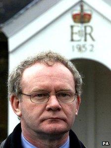 Martin McGuinness, pictured in 2001