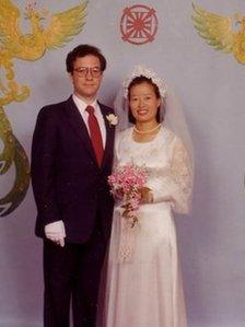Philip Shanker and his Korean bride