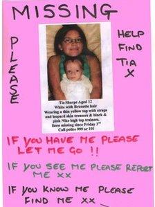 Missing poster made by Karon March